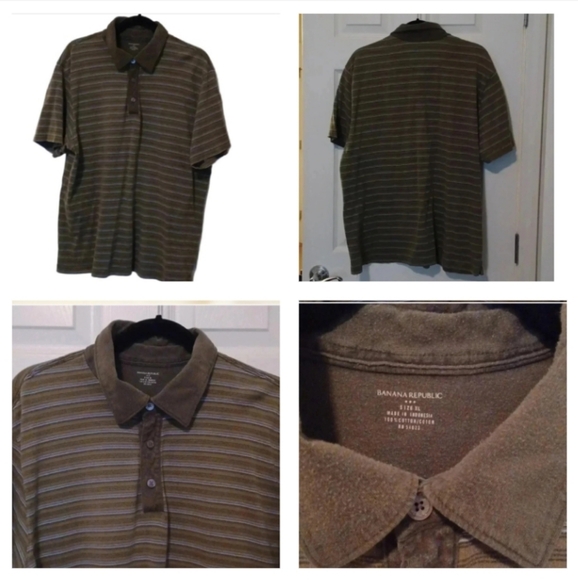 💙🐾Banana Republic men's Polo shirt - Picture 1 of 8